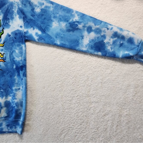Sublime Sweatshirt Adult Small Blue Tie-Dye Band Tee Memorabilia Mens Unisex - Picture 5 of 9
